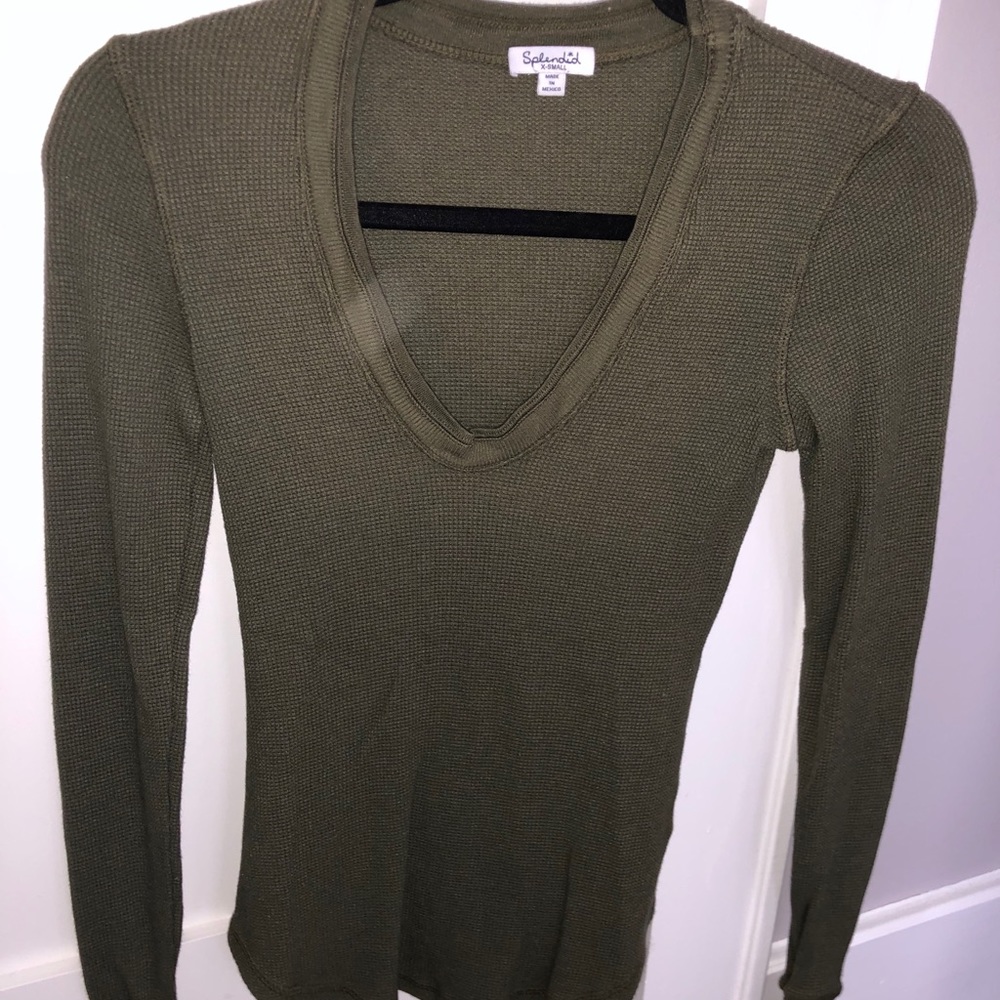 Splendid olive green thermal